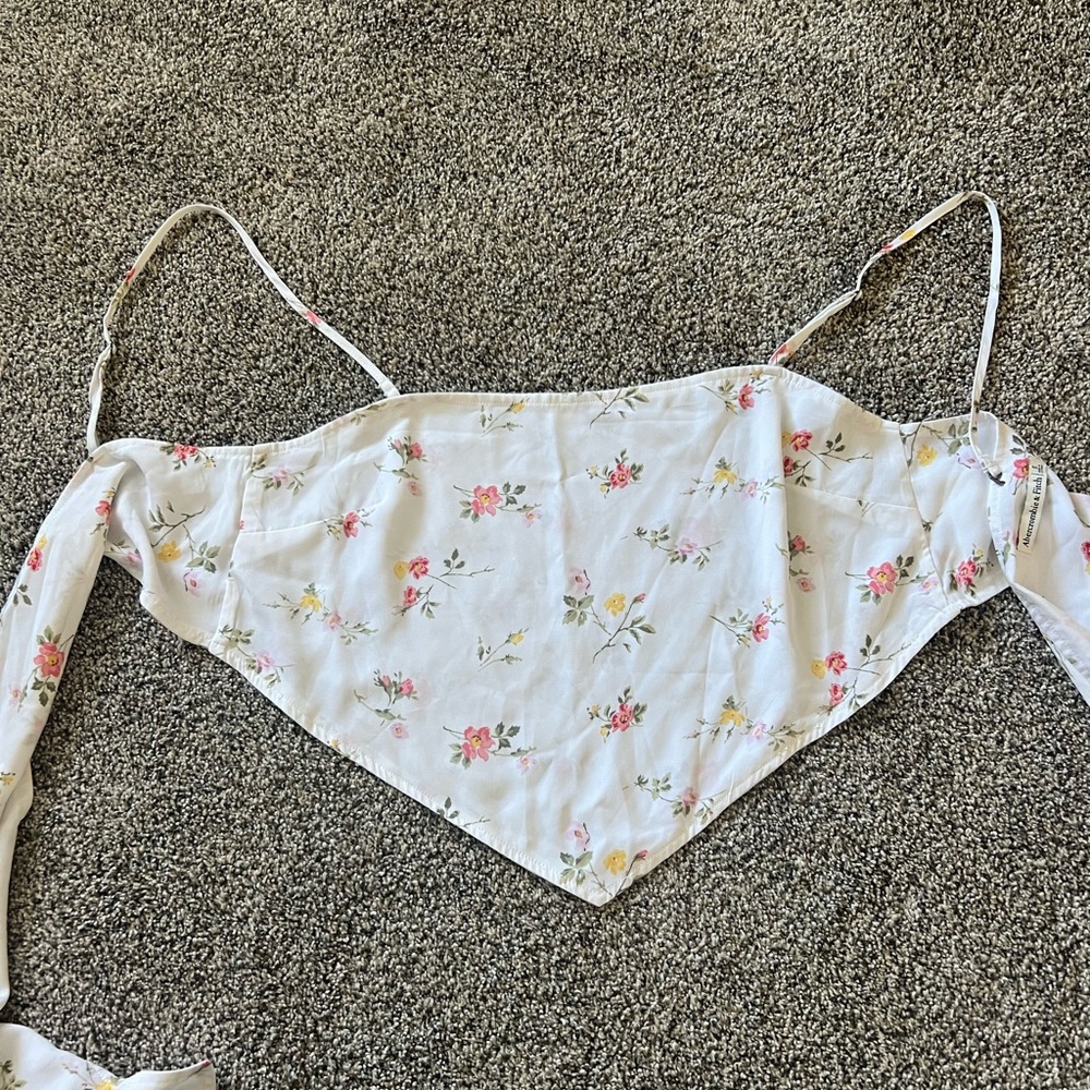 Abercrombie and Fitch Tie Top